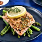 Garlic Lemon Salmon with Asparagus recipe.