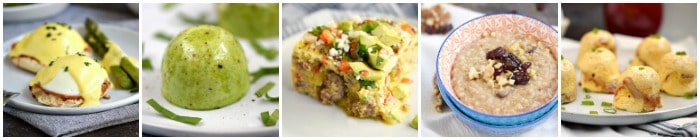 Instant Pot Breakfast Recipes Collage