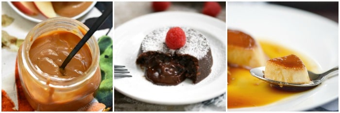 Instant Pot Dessert Recipes Collage
