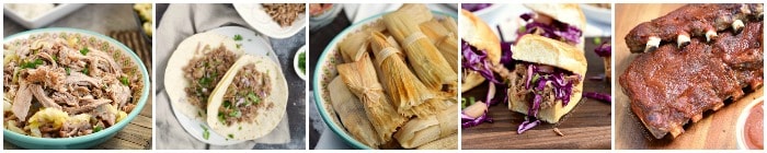 Instant Pot Pork Recipes Collage