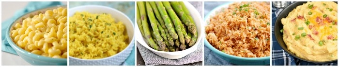 Instant Pot Side Dish Recipes Collage