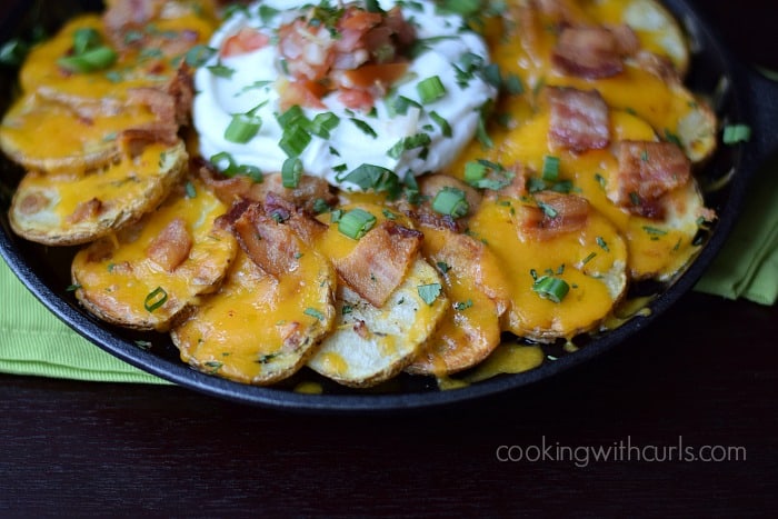 Irish Nachos #stpatricksday #appetizers cookingwithcurls.com