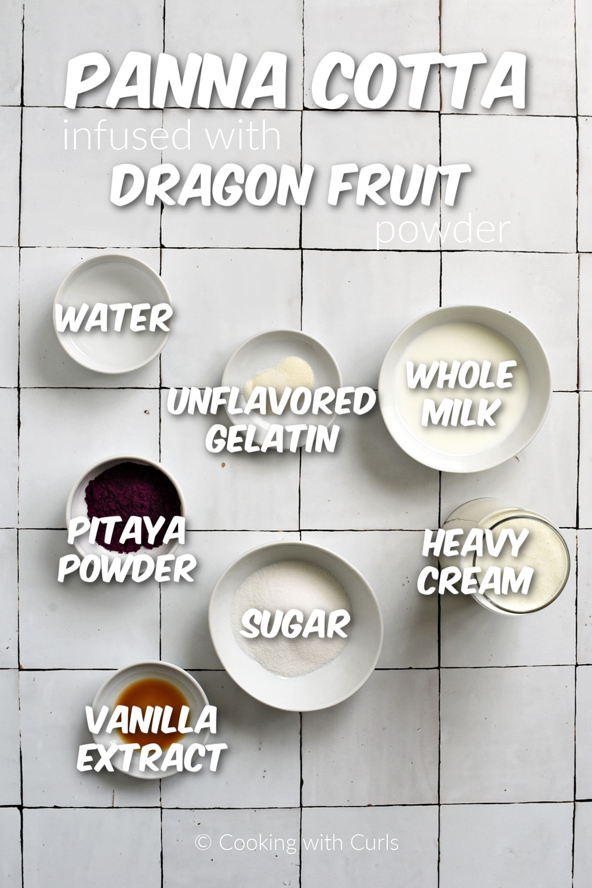 Panna Cotta infused with Dragon Fruit ingredients. 